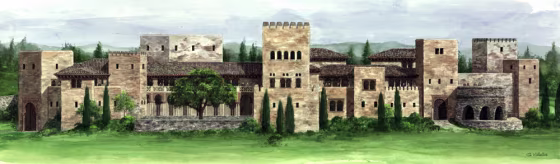The American Institute of Mathematics plans to build an Alhambra&nbsp;style structure on a site that is occupied by the Flying Lady, a nonfunctioning hotel in Morgan Hill, Calif. The castle, expected to be complete by 2009, is the brainchild of electronics retailer John Fry, who plans to donate his collection of historical documents, including original mathematics textbooks and writings of Nobel Prize winners such as Albert Einstein. 