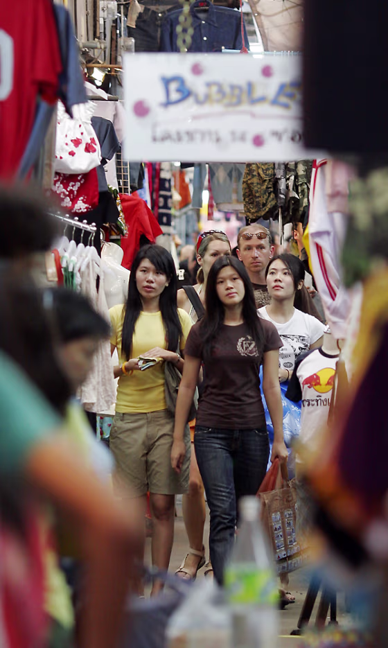 The Chatuchak Weekend Market is a vast, chaotic maze of at least 8,000 stalls&nbsp;that bills itself as one of the largest markets in the world.