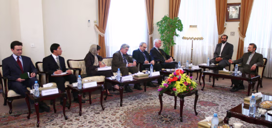 Iran's top nuclear negotiator, Ali Larij