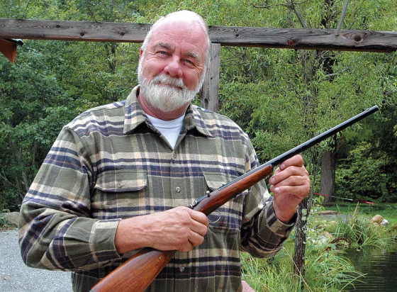 Terry Jackson of Syringa shows off&nbsp;the compact .22-caliber rifle he owned when he was 8 years old but gave&nbsp;up in&nbsp;trade for a washing machine for his grandmother. 