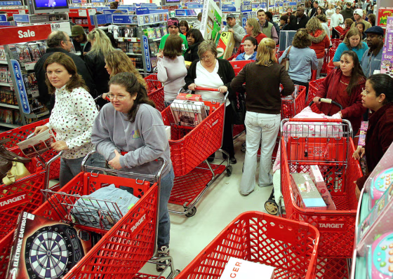 Happy holidays, and quit bumping my cart, jerk. One researcher says the more materialistic people are about the holidays, the less they enjoy them.