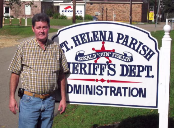 Former St. Helena Parish Sheriff Ronald “Gun” Ficklin