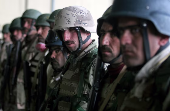 Iraqi soldiers, seen in Baghdad, are plagued by supply, maintenance and transport problems.