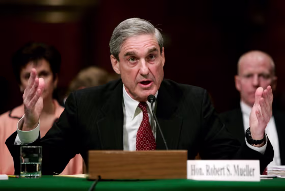 FBI Director Mueller testifies at a Senate Judiciary Committee hearing in Washington