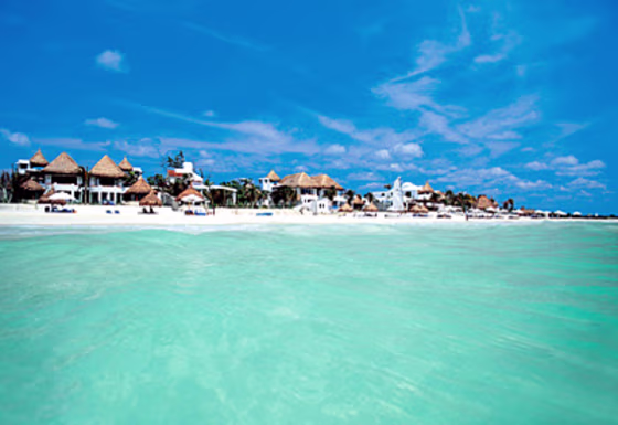 The beaches around Playa del Carmen may be some of the most famous in Mexico, but our panelists say it’s hard to beat the sugary white sands at the Hotel Maroma. 