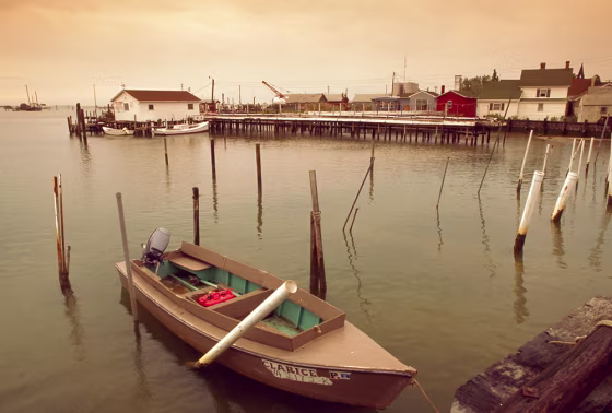 Fishing Boat on Tangier Island