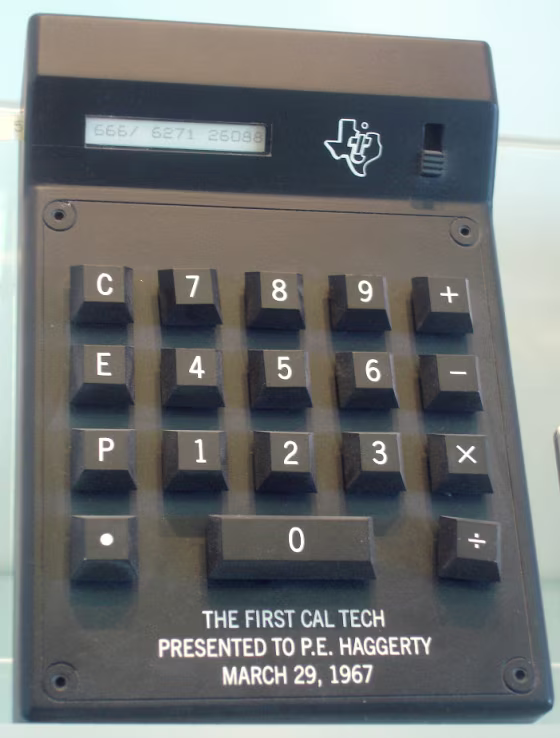 The first handheld calculator, Texas Instruments’ Cal Tech, made its debut as the Summer of Love was just beginning.