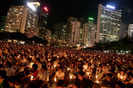 Anniversary of the crackdown on the Tiananmen Square protests