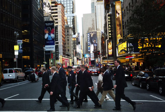 Kerry Campaigns In New York City