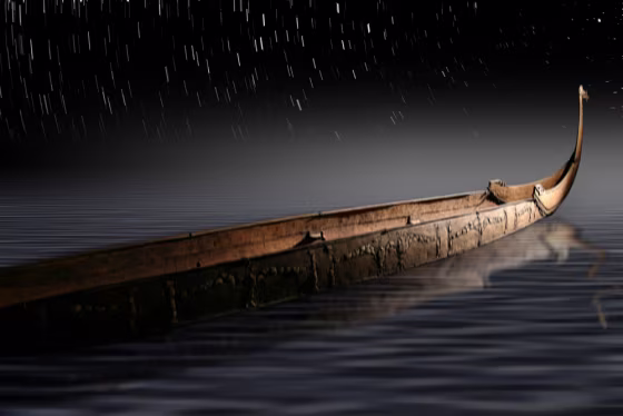 This image by Jason Copes is one of the photos in the 'Stationary Voyages' exhibition at the Mariners Museum in Newport News, Va. Twenty photographers explore 18 of the 150 vessels in the museum's collection not as functional objects, but as pieces of art, focusing their lenses on often overlooked details.