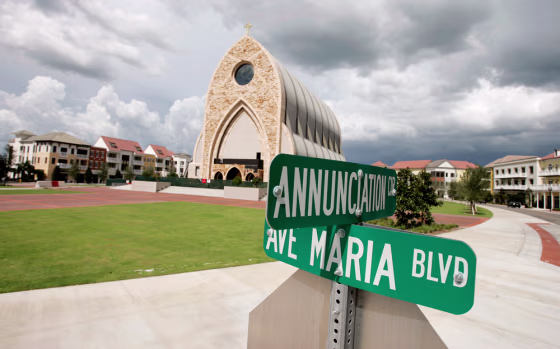 The developers of&nbsp;Ave Maria, about 20 miles outside of Naples, Fla., have been struggling to get out&nbsp;the message&nbsp;that anyone can live in the town, even if they aren't ardent Catholics, like one of the builders, Domino’s Pizza founder Thomas Monaghan.