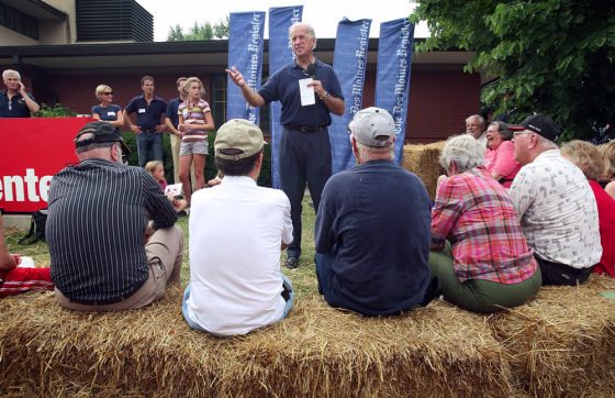 Presidential Candidates Visit Iowa State Fair