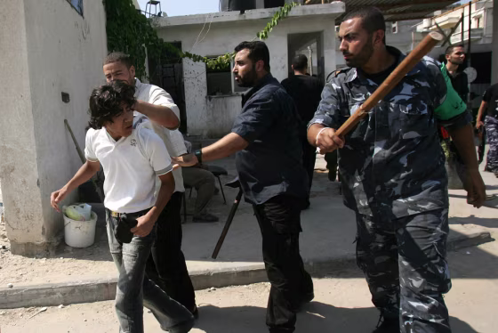 Hamas New Police Force In Gaza