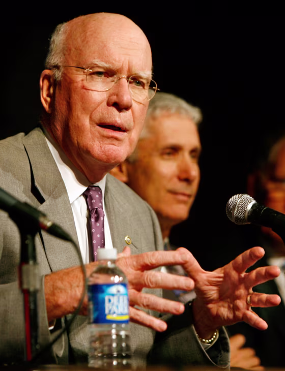 Judiciary Committee chairman Patrick Leahy, D-Vt., saw his measure to give detainees the right to a habeas corpus hearing defeated Wednesday.