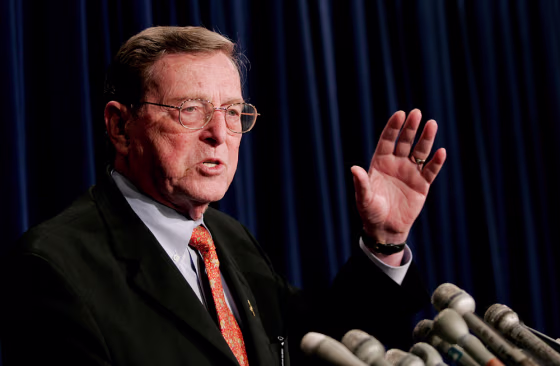 US Senator Pete Domenici