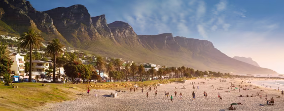 Camps Bay Beach and Twelve Apostles