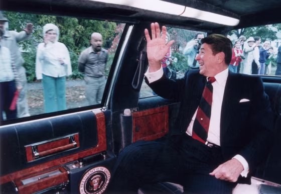 (FILE PHOTO) Ronald Reagan's Health Deteriorates