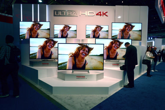 Image: Toshiba Ultra HD 4K televisions