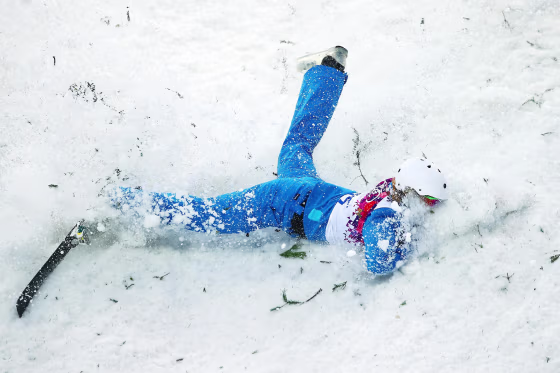 Image: Freestyle Skiing - Winter Olympics Day 7