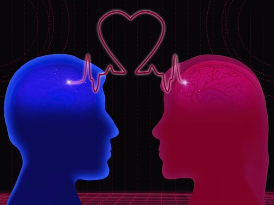 Image: Illustration of technology and relationships.