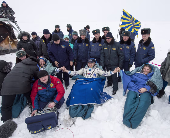 Image: Space crew