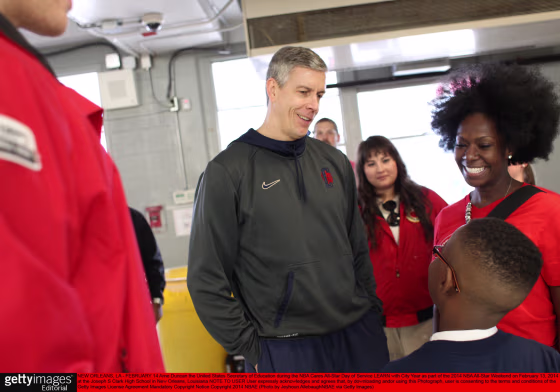 Image: NBA Cares All-Star Day of Service \"LEARN\" with City Year