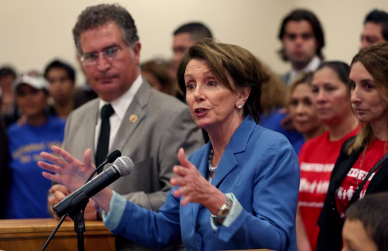 Image: Nancy Pelosi Attends Fast For Families Event In Support Of Immigration Reform