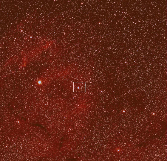 Image: Probe's view of comet