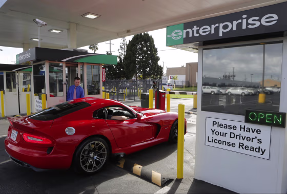 Image: A 2013 Dodge Viper rental car
