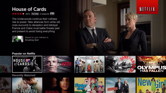 Netflix Screen