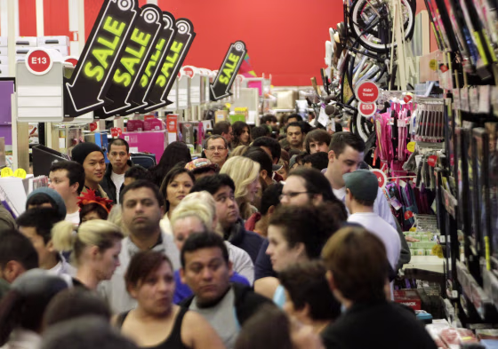 Consumers got practically giddy in April, as sentiment rose to a nine-month high, a new survey shows.