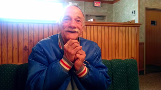When my dad found out he was going to be a grandpa.