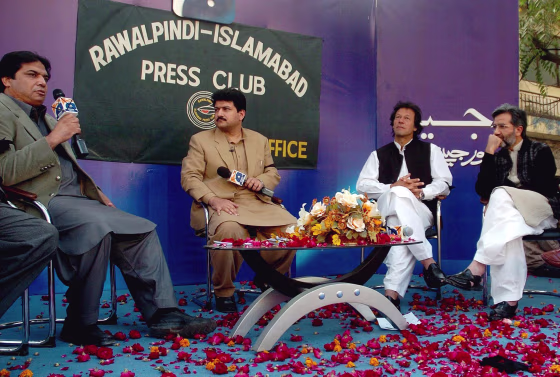 Image: Reports say senior Pakistani journalist Hamid Mir severly injured