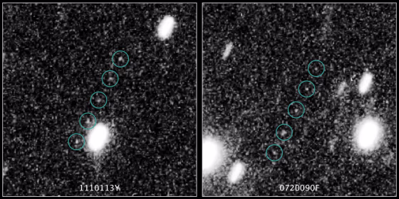 Image: Kuiper Belt objects
