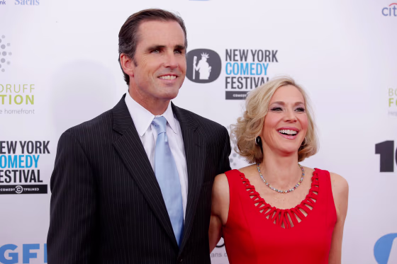Image: Journalist Bob Woodruff and Lee Woodruff