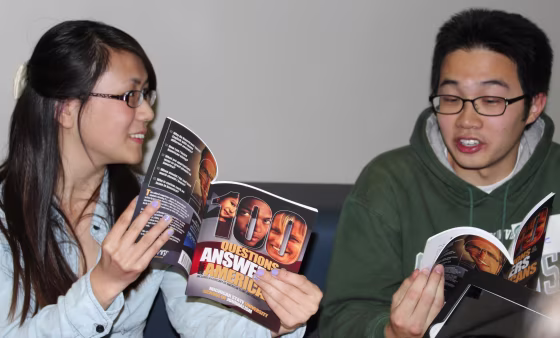 \"100 Questions and Answers About Americans\"