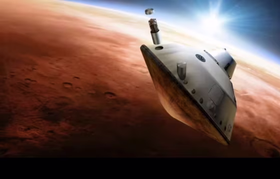 Image: Mars probe
