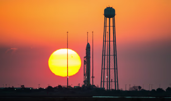 Image: Antares at Sunrise