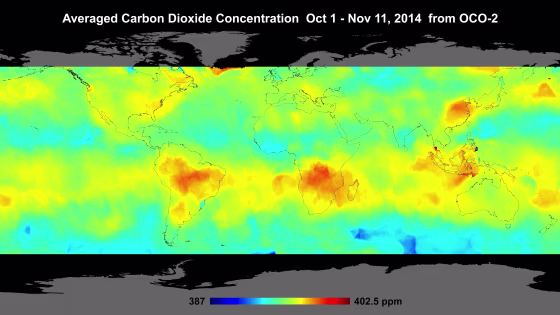 Image: Carbon dioxide concentrations