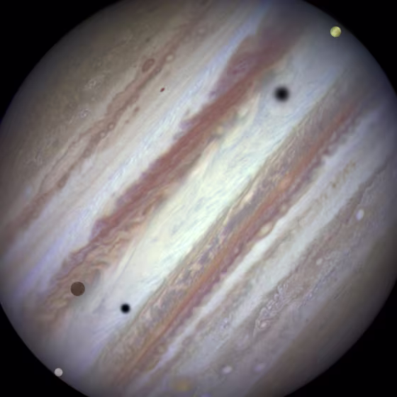 Image: Three-moon night