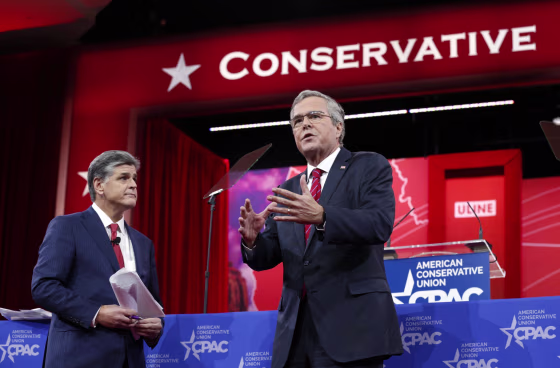 Image: Jeb Bush speaks at Conservative Political Action Conference in Maryland