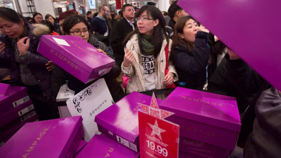 Customers at Macy's