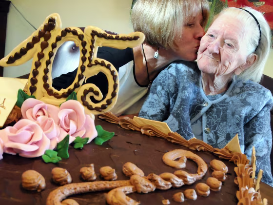 105 birthday celebration