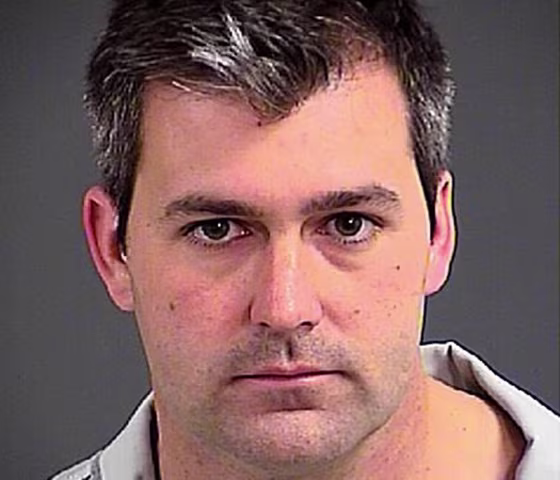 North Charleston police officer Michael Slager is seen after his arrest April 7 for the murder of Walter Scott, an unarmed man whom he had pulled over. 