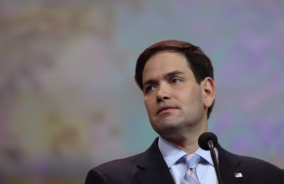 File photo of U.S. Sen. Marco Rubio (R-FL) speaking at the NRA-ILA Leadership Forum at the 2015 NRA Annual Meeting & Exhibits on April 10, 2015 in Nashville, Tennessee.