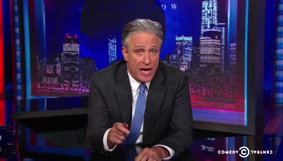 Jon announces the start date of his new career as non-host of The Daily Show.