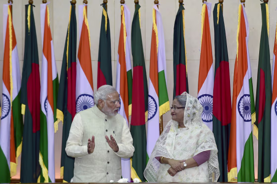 Image: BANGLADESH-INDIA-DIPLOMACY