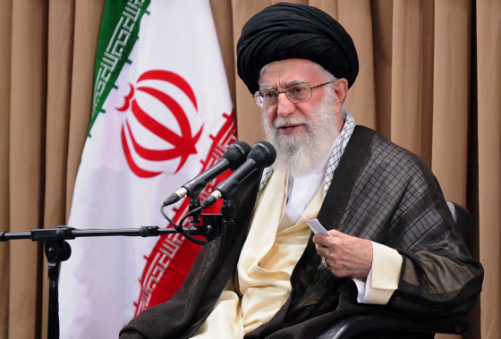 Image: IRAN-NUCLEAR-POLITICS-KHAMENEI