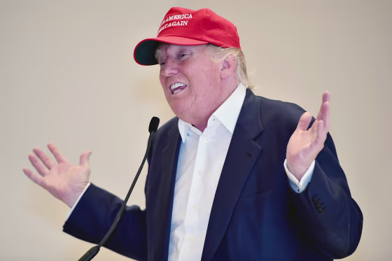 Image: US Presidential Candidate Donald Trump Visits His Scottish Golf Course