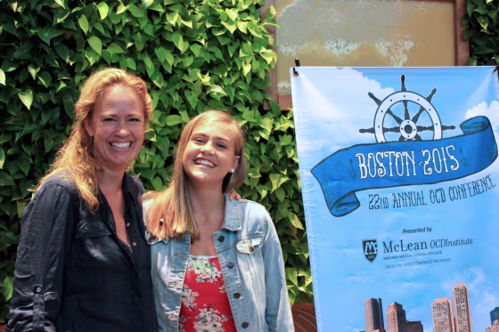 Image: Megan, right, and her mother Susan Boaz